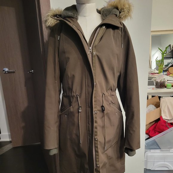 Aritzia Wilfred Parka - Olive Green (M) - Picture 6 of 8